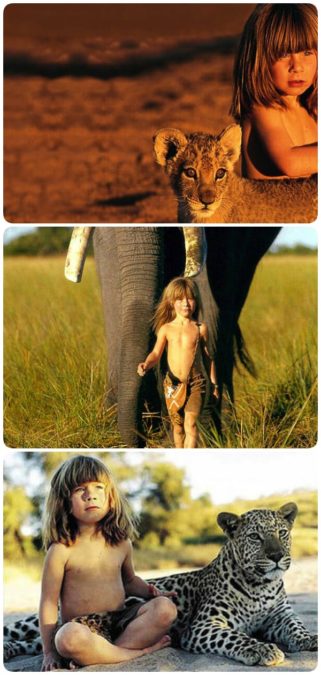 Фотографии девочки с дикими животными сводят всех с ума спустя 20 лет