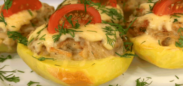 Жюльен в картофеле — шикарное блюдо из самых простых продуктов!
