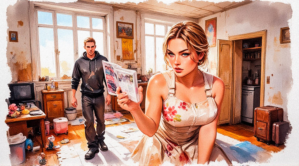 — Я сижу дома? Серьезно? Я, значит, с двумя двухлетками дома прохлаждаюсь? А то, что твой сын меня в упор не видит, и если я приду, будет
