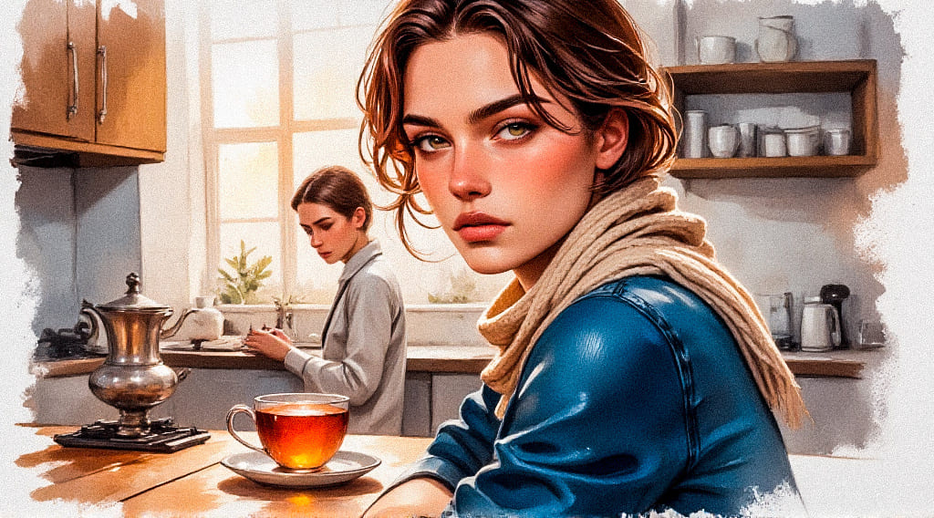 — А где ты была, когда мне нужна была мать? Где ты была, когда я поступал в институт?
