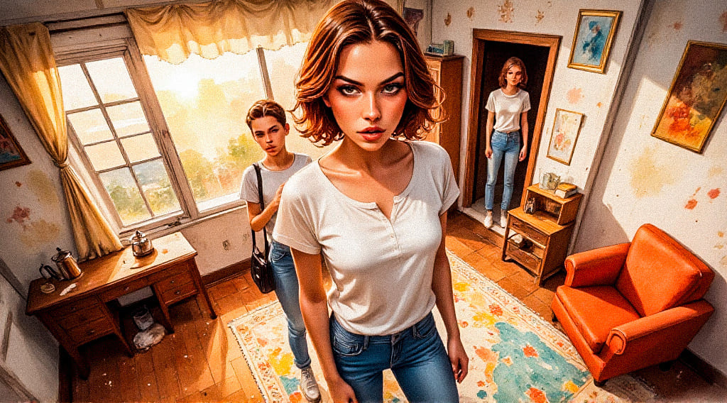 — И откуда у тебя свои деньги? Может, объяснишь заодно, откуда взялась эта сумка?
