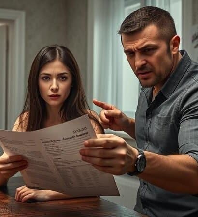 — Продавай свою квартиру! Ты моя жена и обязана вытащить меня из долгов! — рявкнул Михаил, в ярости тряся кредитными договорами